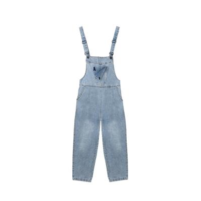 China QUICK-DRY in 2022 summer new high-waist women's age-reducing straight pants jeans Korean version one-piece jumpsuits for sale