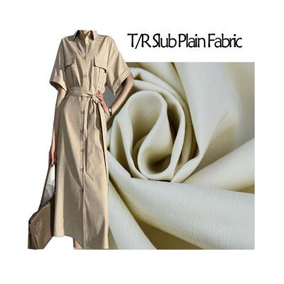 China Breathable Indonesia TR Wick Ladies China Wholesalers Clothing IMA TR Suit Fabric Market Dress Polyester Rayon Fabric for sale