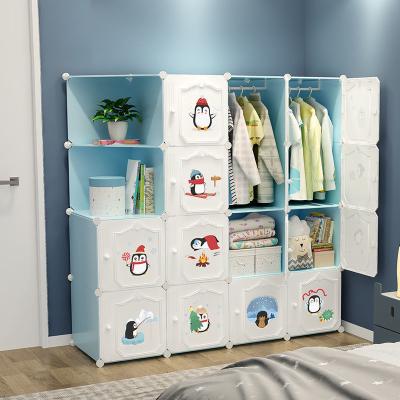 China Foldable Quick Folding Kids Closet Organizer Closet Storage For Bedroom for sale