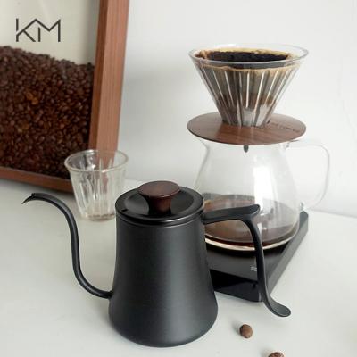 China Simple Vintage Gift Box Set With Pour Over Outdoor Coffee Maker Filter Coffee Set And Electronic Scale Coffee Pot for sale