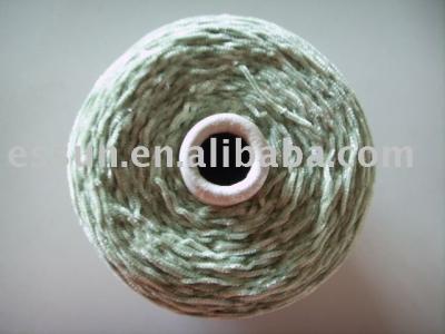 China Anti-pilling 4.5NM 100% Polyester Chenille Luminous Soft Yarn with 150d/96f, 150d/144f, 150d/288f for sale