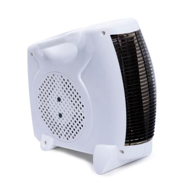 China 2000W Hotel Fan Heater Adjustable Temp Mini Heating Wire Heater Adjustable Room Thermostat for sale