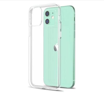 China Thin Clear Full Coverage Mid-hard Case Phone Case For iPhone 11 7 Case Silicone Soft Back Cover For iPhone 11 12 pro XS X Max 8 7 6s plus 5 SE XR case for sale