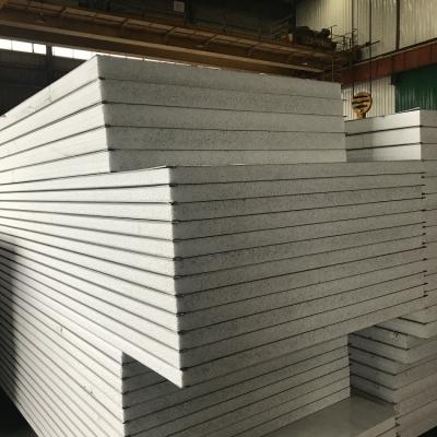 China Low Cost Industrial House Partition Wall Precast Insulated Roof EPS Cement Sandwich Wall Panels for sale