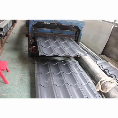 China Industrial Roofing Top Sheet Galvanized Steel Corrugated Glazed Tile Metal Roofing Sheet for sale