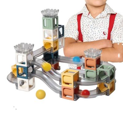 China DIY TOY Hot Sale Professional Lower Price Educational Toy Set Magnetic Track Building Block for sale