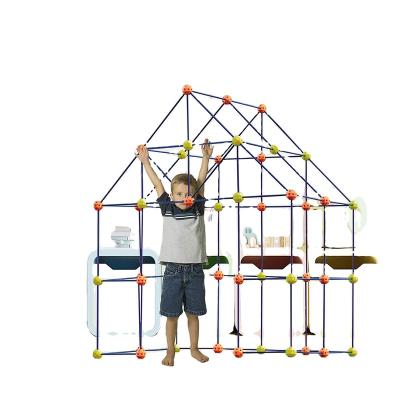 China Toy Good Price New Product Assembly building block toys building blocks children educational interactive solid tent ball for sale