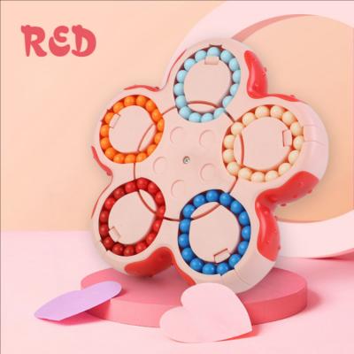 China Anxiety Relife New Product Fidget Spinner Magic Bean Double sided Ball Puzzle Magic Plate Toy for sale