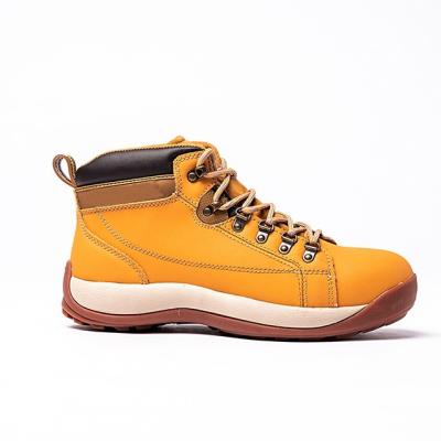 China Steel toe sport pattern cemented safety shoes for men with steel toe and steel plate for sale