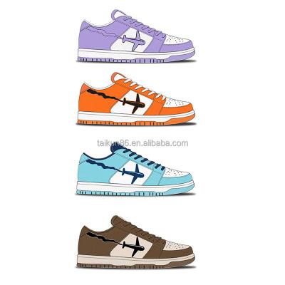 China Cushioning Genuine Leather Custom Manufacturers Low Custom Dunks Shoes Sneaker Basketball Sb Dunks Low for sale