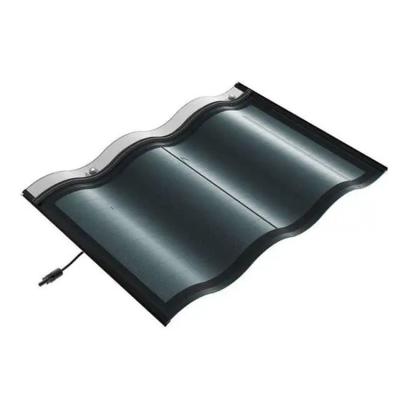 China Bipv 30W Solar Photovoltaic Roof Tiles Shingle Solar Roof Tiles For Power Generation Solar Energy With Installation Service 125mmx125mm for sale