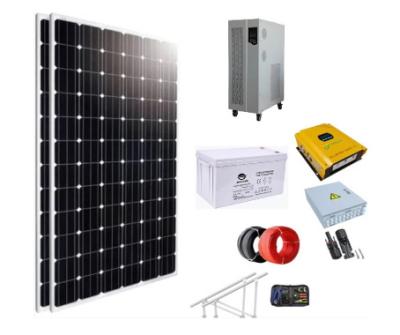 China Customized Home Off Grid Solar Power System 10kw100KW On Grid Solar PV System Power System For Home Industrial Use for sale