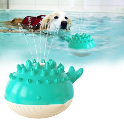 China Hot Sale New Design Water Pet Toys Viable Floating Food Dog Toys Puzzle Toy For Dogs for sale