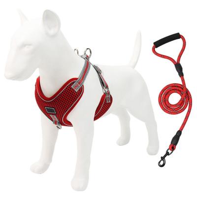 China Padded High Quality Strong Adjustable Dog Harness for sale