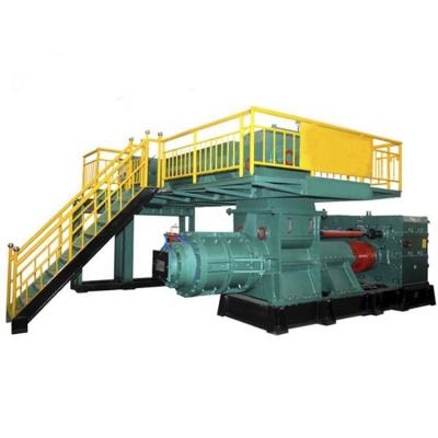 China High Output Vacuum Brick Making Machine Full Automatic Clay Brick Machine Double Stage Vacuum Brick Extruder Hydraulic Brick Press for sale