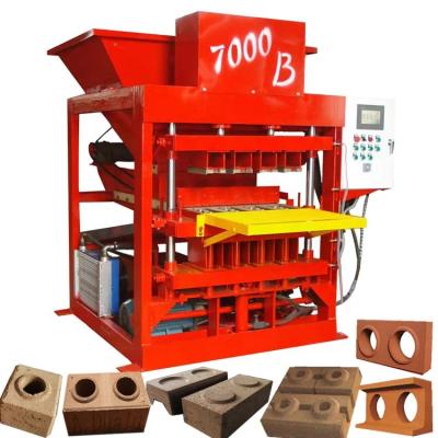 China Building Material Stores Hydraulic Automatic Manual Clay Soil Interlock Block Molds Concrete Interlocking Brick Machine Price for sale