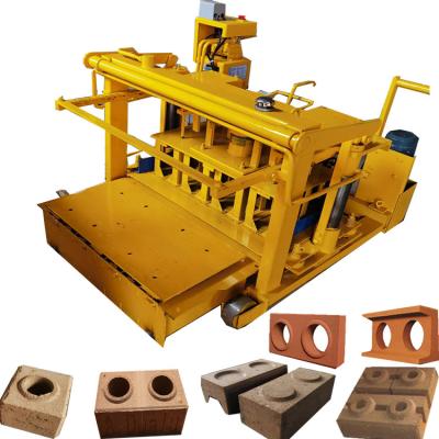 China Building Material Shops Diesel Automatic Interlocking Brick Block Latest Interlock Wall Mold Cement Bricks Making Machine for sale