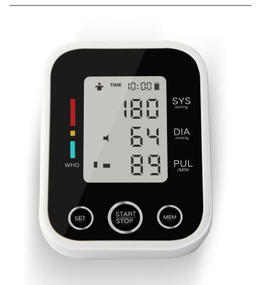 China One-Button Household Blood Pressure Monitor Boiling Point Monitor Digital Automatic Tensiometer Digital Automatic Tensiometer Measuring Supplies for sale