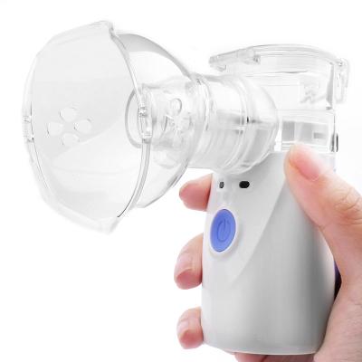 China For commercial & Hot Selling Mini Mesh Nebulizer Ultrasonic Mesh Nebulizer Portable Nebulizer Inhaler Machine USB Home Use for sale