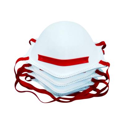 China White Nonwoven Type Blown Personal Protective Nonwoven Fabric+Melt Ffp3 Cup Face Mask Respirator CE Certificate Fashion Mask for sale