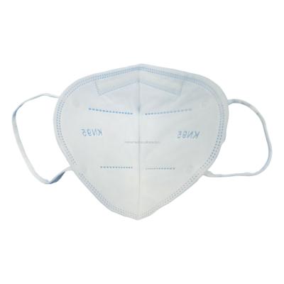 China Elastic Ear-loop Folded Type Ear-loop KN95 Disposable Protective Mask KN95 Respirator for sale