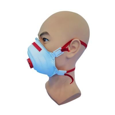 China High Filtration Ffp2 New Breath Valve HMS-902 Disposable Face Mask With Free Breathe Face Mask CE Protective Respirator for sale