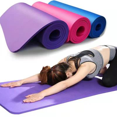 China Custom ODM Fitness Accessories OEM ODM Yoga Sports Durable Material Eco-Friendly Tape Yoga Mat Comfortable And Breathable 8mm Thickness for sale