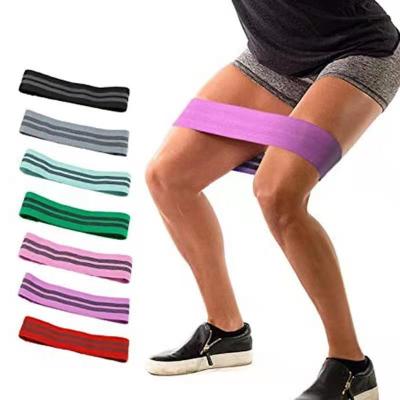 China Portable Resistance Bands Pull Up Aid Band Yoga Gym Exercise Fitness Belt Yoga Hip Strength Training Bands for sale