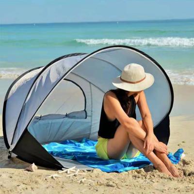 China Extended Type Beach Tent Sun Shading Automatic Outdoor Quick Opening Double Foldable Fishing Tent for sale