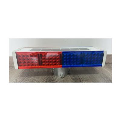 China Aluminum Alloy Solar Led Road Traffic Lamp Flashing Warning Flash Warning Light for sale