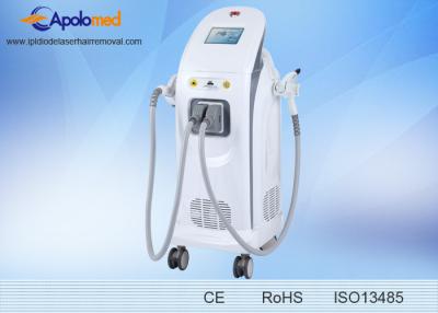 China Q schakelt laser en IPL rf 5 in-1 Multifunctionele Schoonheidsmachine 1064/532nm voor de verwijdering van het tatoegeringshaar Te koop