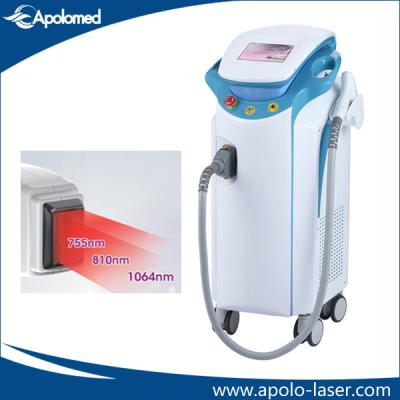 China 800 Watt 808nm Diode Laser Hair Removal Machine For Arm / Face for sale