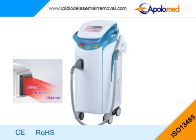 China 1200W  808nm Diode Laser Hair Removal Machine spot size 15*40mm for fast treatmnet for sale