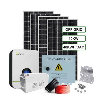 China Home Solar Power Systems All In One 5000 Watt Batteries And Inverter With Home Solar Panels Power Storage System for sale