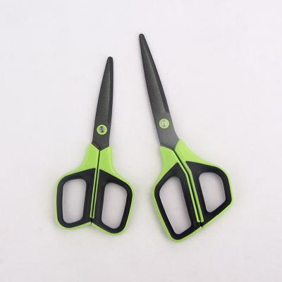 China New Design Eco-friendly OEM Gift Custom Scissors Stainless Steel Kitchen Scissors With Rubber Handle for sale