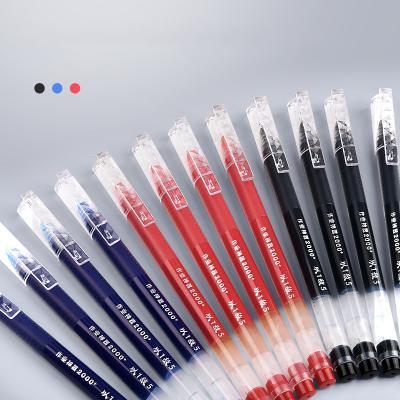 China Wholesale normal cheap pens with color box custom customization, gel pen for office students to write comfortably for sale