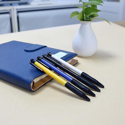 China Promotional Custom Pen Support Ballpoint Pen Multicolor Classic Design Student Pen for sale