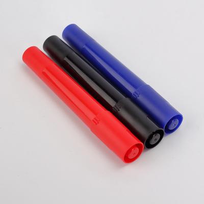 China Bright Colors Factory Direct Sales Support Customized Pens With Custom Logo, Double Pen Holders School Student Office Marker Pens for sale