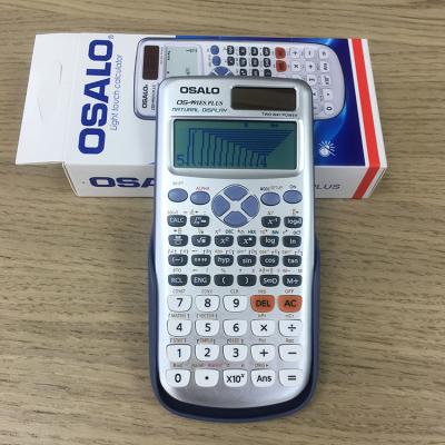 China FX 991ES 10+2 Calculator Function Scientific Calculator FX 991ES 10+2 Digits Student Hot Sale Scientific Exam High Quality Double Power for sale