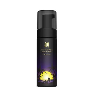 China Skin Darken Original Wholesale Deep Dark Tan Bottle Spray Solarium Shimmering Sun Foam Tanning Oil Tanning for sale