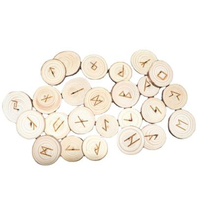 China China engraved wood crafts pine for divination and best healing wood for runes for sale