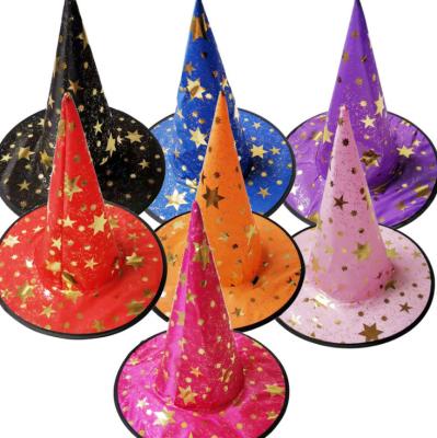 China Halloween Party Colorful Halloween Party Carnival Cosplay Variety Hat Belle Belle Hat Witch Decor Witch Hats for sale