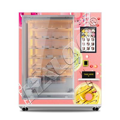 China Automatic Frozen Ice Cream Vending Machine 900W Power Wifi Network for sale