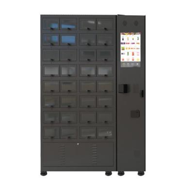 China Microwave Heating Frozen Food Vending Machine Sheet Metal Material 4000W for sale