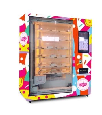 China Automatic Donuts Vending Machine With Card Reader Vending Machine US for sale