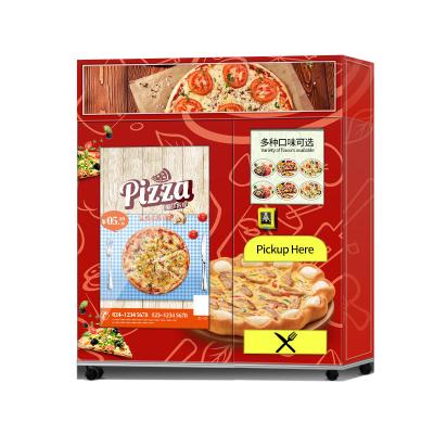 China De Automaat van de touch screenpizza met Verwarmingssysteem en Bakkerijsysteem Te koop