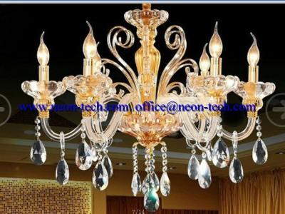 China Customized luxury crystal LED hotel pendant lights,custom LED lights Fixtures for sale