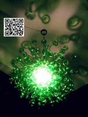 China Chinese handblown glass hotel chandeliers for sale , DJ-1021 for sale