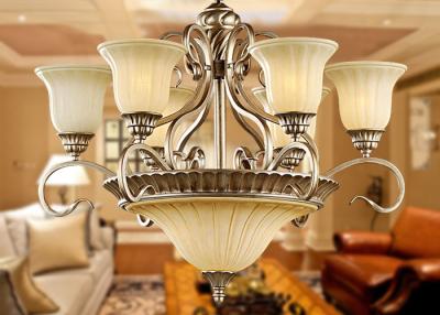 China Luxury European Modern Wrought Iron Chandelier 9 Light for Home Decoration 900W AC 110 - 240V for sale