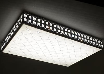 China 64w Led Modern Rectangle Home LED Lighting Fixtures Crystal Mosaic for sale